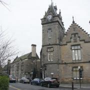 VANDAL: Dale Ross was sentenced at Alloa Sheriff Court.