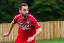 Danny Smith in action for Sauchie. Picture by John Howie