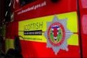 Firefighters were called to Kelty after reports of a fire.
