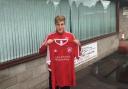 Sean Preston, pictured when he first signed for Sauchie Juniors, is delighted to be back with his local side