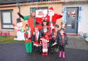 Residents at James Pollock Court spread some festive cheer on the streets - Pictures by Jan van der Merwe