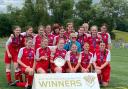SILVERWARE: The U14s Stirling Albion Junior Academy Girls team won the SWF Central League Plate 2023
