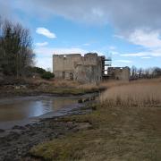 The ruins of Kennetpans Distillery