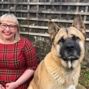 Gillian and Sasha are preparing to walk around Clackmannanshire in aid of Shelter Scotland this month