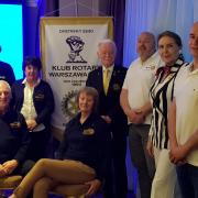 Memmbers of Alloa Rotary club visited their Warsaw counterparts in 2019