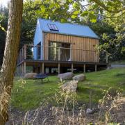 READY: The three woodland eco bothies are looking to meet rising demand for tech-free tourism