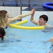 Young people are being encouraged to learn to swim in the programme