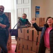 AID: Boxes of aid have been sent to Kharkiv from the Wee County