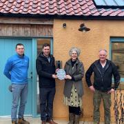 AWARD: Slackbrae at the Brucefield Estate has received a five-star award from VisitScotland