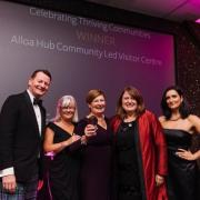 WINNERS: Alloa Hub became the inaugural recipients of the Celebrating Thriving Communities Award.