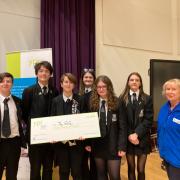 GRANT: Pupils from Alva Academy successfully campaigned for funding for The Gate.