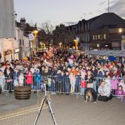 The switch-on of the Christmas lights is always a popular day in Alloa.