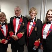 HONOUR: The Clackmannan quartet have received lifetime memberships for their service.