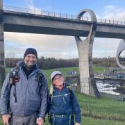 INSPIRATION: Ian and Eve Alderman have completed 20 Scottish great trails.
