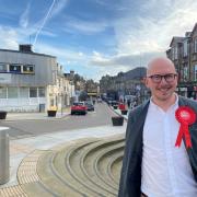 CANDIDATE: Brian Leishman will be standing for Labour in the new Alloa and Grangemouth constituency.