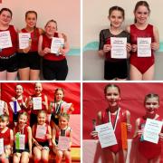 An Alloa gymnastics club is celebrating some great results at a floor and vault competition.