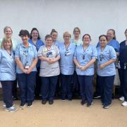 FINALISTS: The Ward 4 team at Forth Valley Royal Hospital has been shortlisted in the 2024 RCN Scotland Nurse of the Year Awards