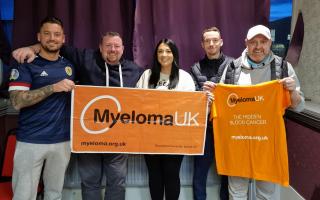 FUNDRAISER: The event at Legends Pool Hall raised £3,300 for Myeloma UK