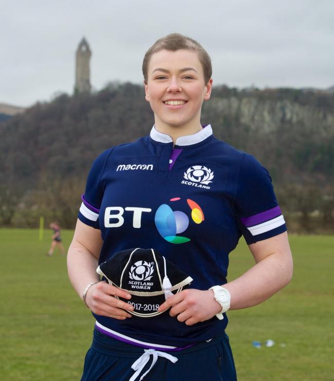 Alva's rugby star Megan Kennedy