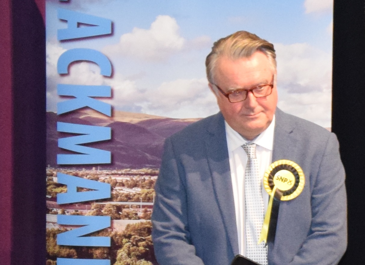 REPRESENTATIVE: John Nicolson was elected as MP for Ochil and South Perthshire in December 2019