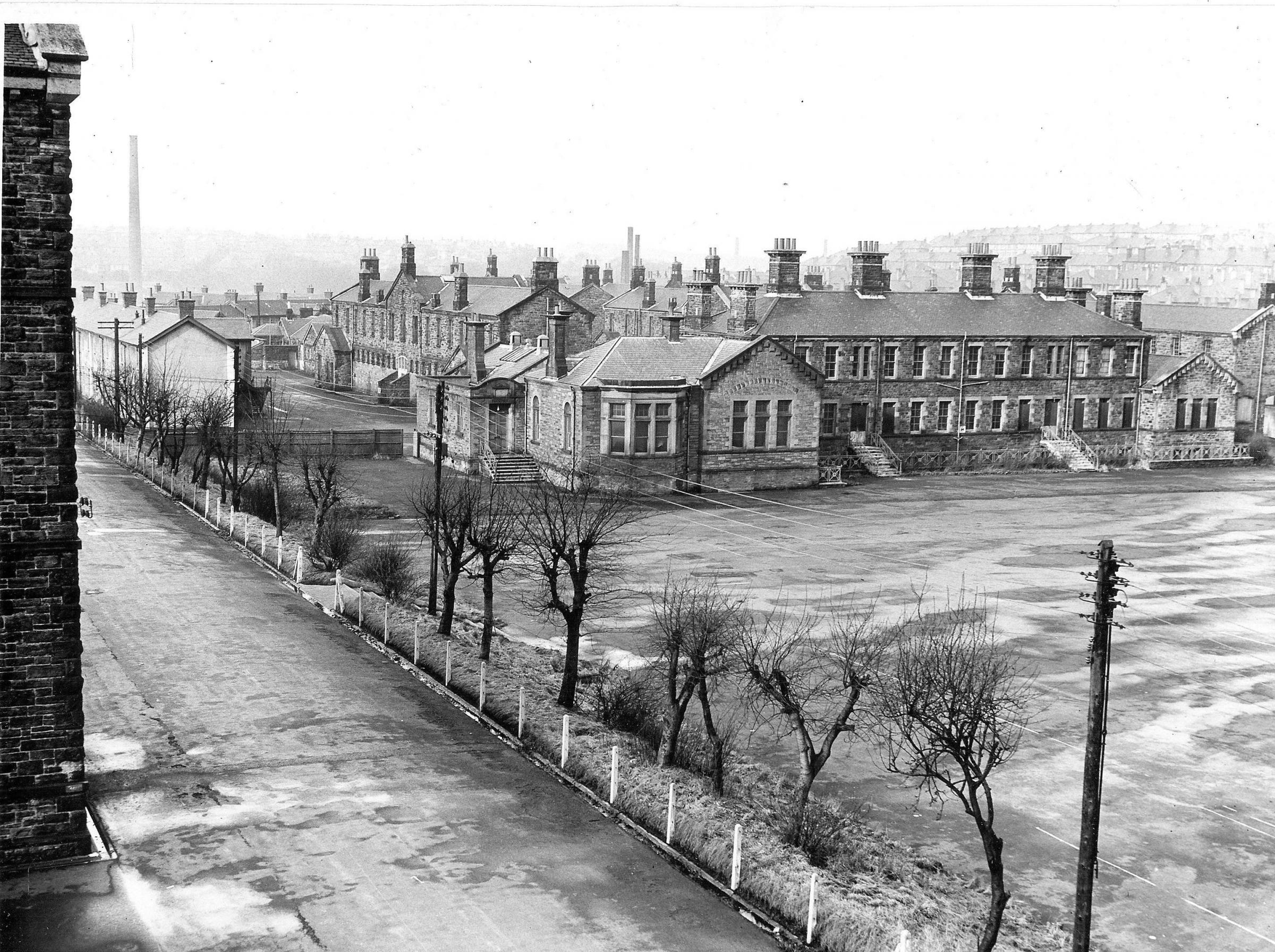 Maryhill Barracks in 1961. Pic: Herald and Times