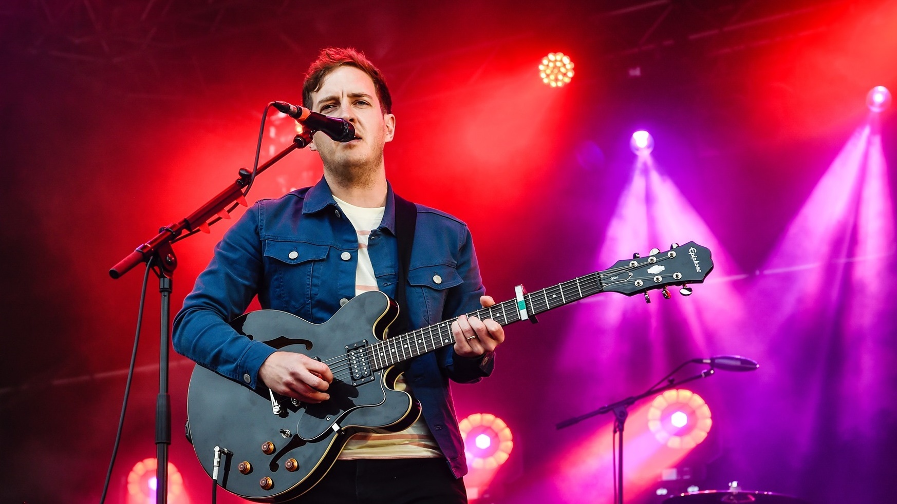 Stevie McCrorie performing at Vibration in 2019. 