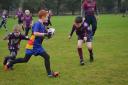 The youngsters were put through their paces by coaches at Hillfoots