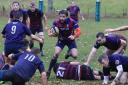 The horrendous weather compounded a tough afternoon for the Rams' second XV