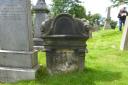 Mary Stevenson's grave