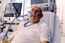SERIOUS: Tullibody man Ralph Rindfleisch is urging people to take Covid-19 seriously as he battles the virus in intensive care
