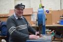 The Wee County Men's Shed was given a financial boost recently