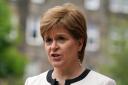 Nicola Sturgeon will provide a Covid update at lunchtime today