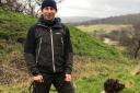 REFORESTATION: Jamie Adcock, estate manager, will oversee the palnting of around quarter a million of trees at Dumyat