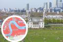 Greenwich could be underwater by 2030. (Canva/ Climate Culture)