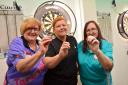 BULLSEYE: Jane Carpenter, Lindsay Turner and Margaret Ferguson are set to represent Scotland on the world disability darts stage when they travel to Cyprus this October - Picture y Jan van der Merwe
