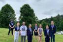 SWIMMING IN MEDALS: Young people at Alloa Amateur Swimming Club with some recent accolades