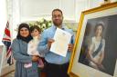 Mohammed Khaled Deiraki received British citizenship at a Speirs Centre ceremony, having arrived to Clacks with his family in 2015 - Pictures by Jan van der Merwe