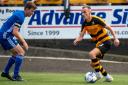 Bradley Rodden was delighted to score and assist during Alloa's 5-0 victory over Peterhead. Photo by Ben Montgomery
