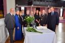 CONDOLENCE: Books of condolence are available in the Wee County and dignitaries are paying tribute after the passing of Queen Elizabeth II - Pictures by Jan van der Merwe