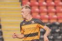 Cammy O'Donnell in action for Alloa earlier this season.