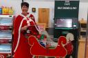 SUPPORT: Jayne Lindfield, community champion at Morrisons in Alloa, embraced the season of giving