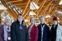 CO-PRODUCTION: Jayne Baxter (MSP Rowley's office), Gregor Whyte, Angela Watt, John King and Michelle Briggs at Holyrood last week as they presented findings from their community investigations for the memorial project