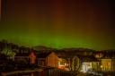 LIGHT SHOW: The Northern Lights were captures in Alloa last night.