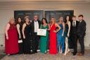 BEST VENUE: Alison Millar collected her award alongside members of the Inglewood House and Spa team.