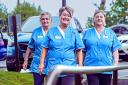 'EXCELLENT': Staff of the Hospice at Home service, which has been awarded the highest grade in all areas following a Care Inspectorate visit
