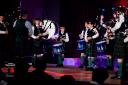 PERFORMANCE: The Scottish Schools Pipe Band Championships took place on March 12 - Picture courtesy of Claire Watson