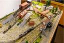 COMPLETED: Mick Rice has unveiled his finished model of the Dollar Mine and railway. Pictures provided by Dollar Museum.
