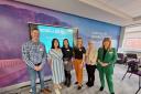 WORKING TOGETHER: Jordan Lyell of Diageo, Katherine Wainwright of Scottish Autism, Joellen Peebles of Ceteris, Lisa Gallagher from Flexibility Works, Ali Davidson of Clackmannanshire Council and Maggie Gorman from Ceteris were among those attending on