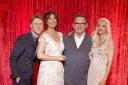 EastEnders stars Jamie Borthwick, Emma Barton, Perry Fenwick and Danielle Harold at the British Soap Awards 2023 (Danny Lawson/PA)
