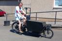 LOAD UP: It is hoped the electric cargo bike will be used well over the summer in Kincardine